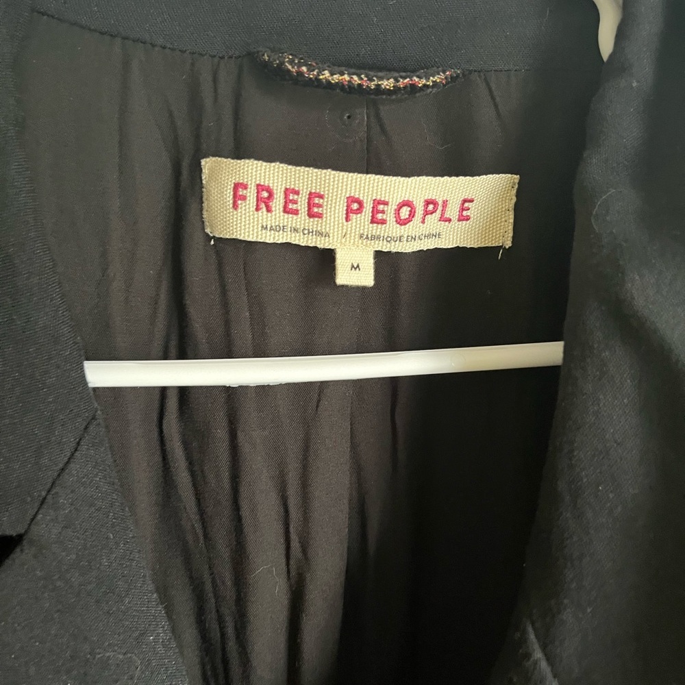 Free People Wonder of the World Blazer M - Picture 3 of 5